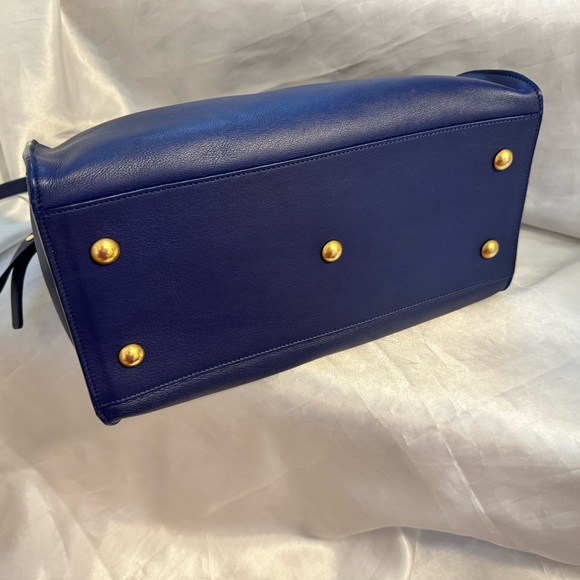 Saint Laurent Blue Small Classic Y Cabas Shoulder bag - Picture 5 of 16